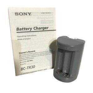 Sony BC-TR30 Ni-MH Battery Charger For AA Size With Instructions